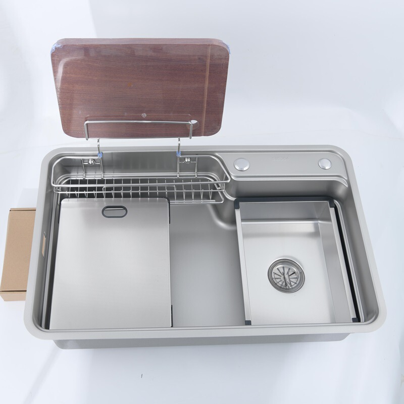 304 Stainless Steel 3D Embossed Kitchen Sink Green Vegetable Household Large Single-Slot Stereo Stretch 1.5 Thickeneded Vegetable Basin 304 Stainless Steel 3D Embossed Kitchen Sink Green Vegetable Household Large Single-Slot Stereo Stretch 1.5 Thickeneded Vegetable Basin