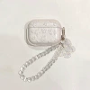 Flash Pink White Butterfly+Chain