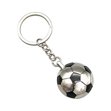 金属立体3D足球填色钥匙扣定制挂件世界杯足球比赛广告小礼品订做