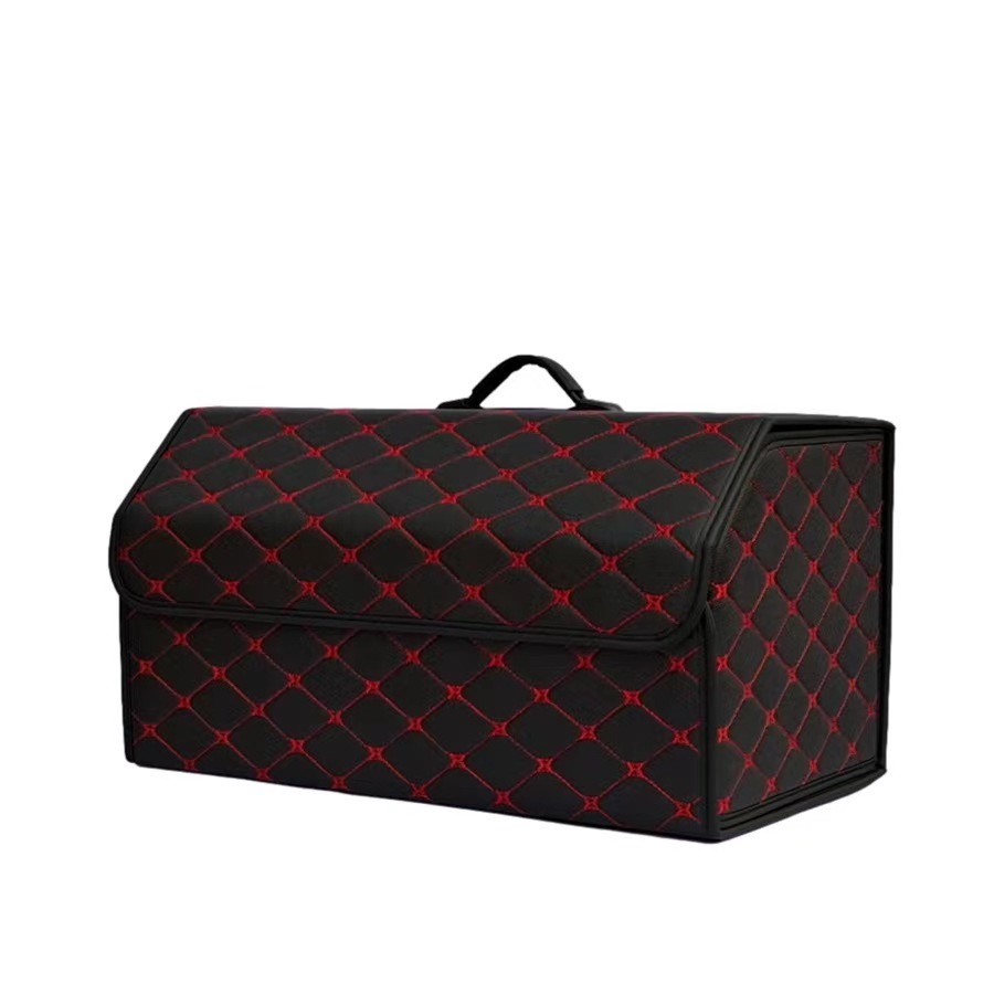 Car trunk storage box, vehicle-mounted storage box, multifunctional organizer box, large-capacity storage box, portable model