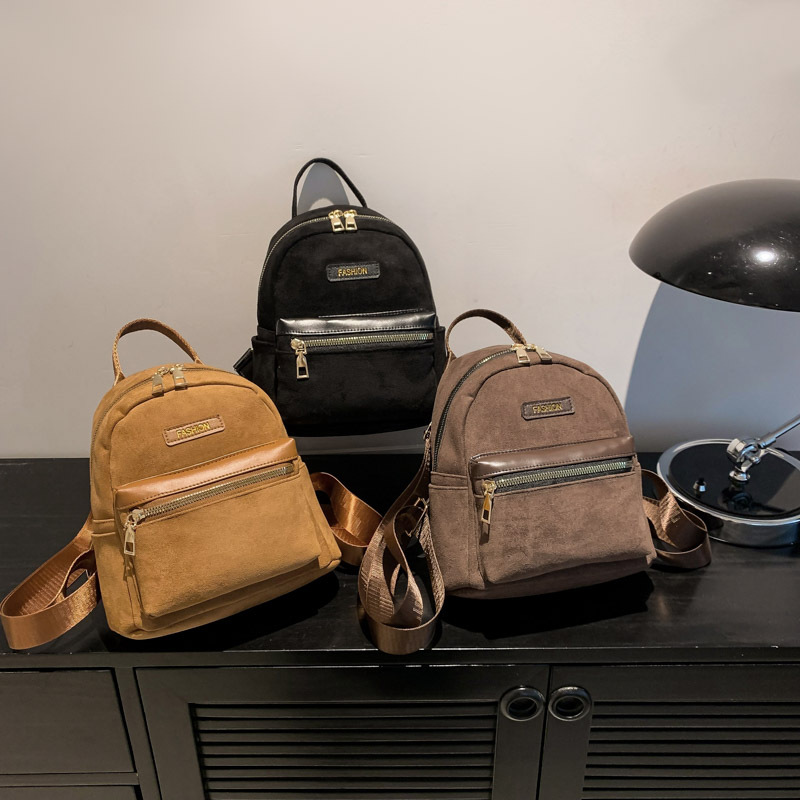 Casual crossbody mochila de gran capacidad 2023 invierno nueva moda romper mochila portátil