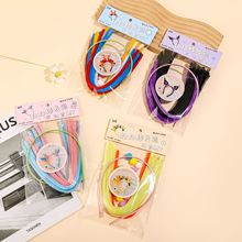 扭扭棒发箍材料包头箍手工制作diy扭扭棒套装绒条发箍饰品配件