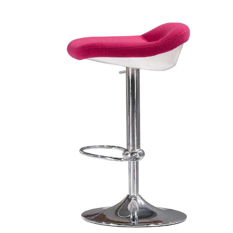 TJLOB24-1 direct selling modern fashion lifting rotating fabric bar chair reception computer chair dining chair