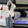 女童连帽春秋款新款开衫
