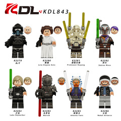 外贸货品KDL843电影系列星战人仔模型小颗粒拼装积木玩具袋装