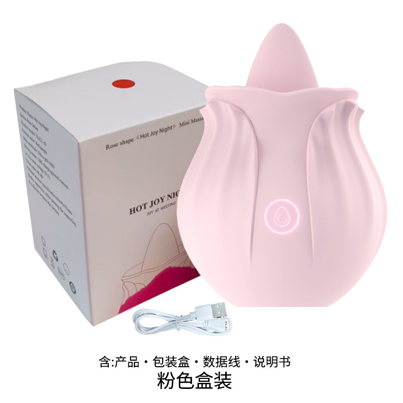 Huevo Vibrador de Rosa con Succión de ABS y Silicona, Impermeable y Silencioso para Mujeres image 11