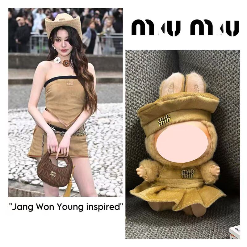 [in Stock Only for Doll Clothes] 15/17cm Doll Little Chanel Style Clothes Set 00