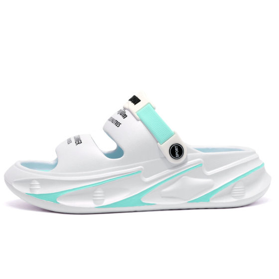 Sandals Men's 2024 Summer New Fashion Breathable Height-increasing Non-slip Couples All-match Outdoor Open Toe Fashionable Slippers