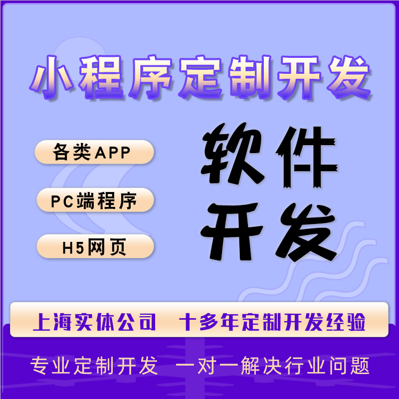 小程序定 制开发共享软件公众号网站建设开发一条龙服务UI设计