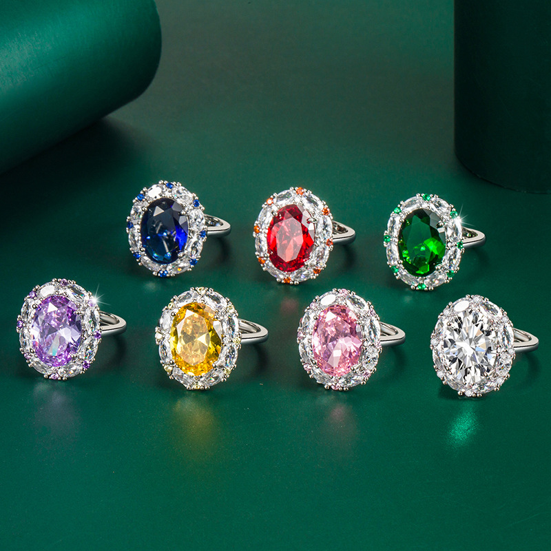 10g Weight Artificial Gemstones Inlay Material Adjustable Ring Classification Adjustable Ring Size 1 Piece Quantity Wedding, Engagement Occasion Copper Material wedding season Festival Oval Pattern All Seasons Season Women's Gender Plating Design Elegant, Streetwear Style Wholesale Jewelry Elegant Streetwear Oval Copper Artificial Gemstones Plating Adjustable Ring 无