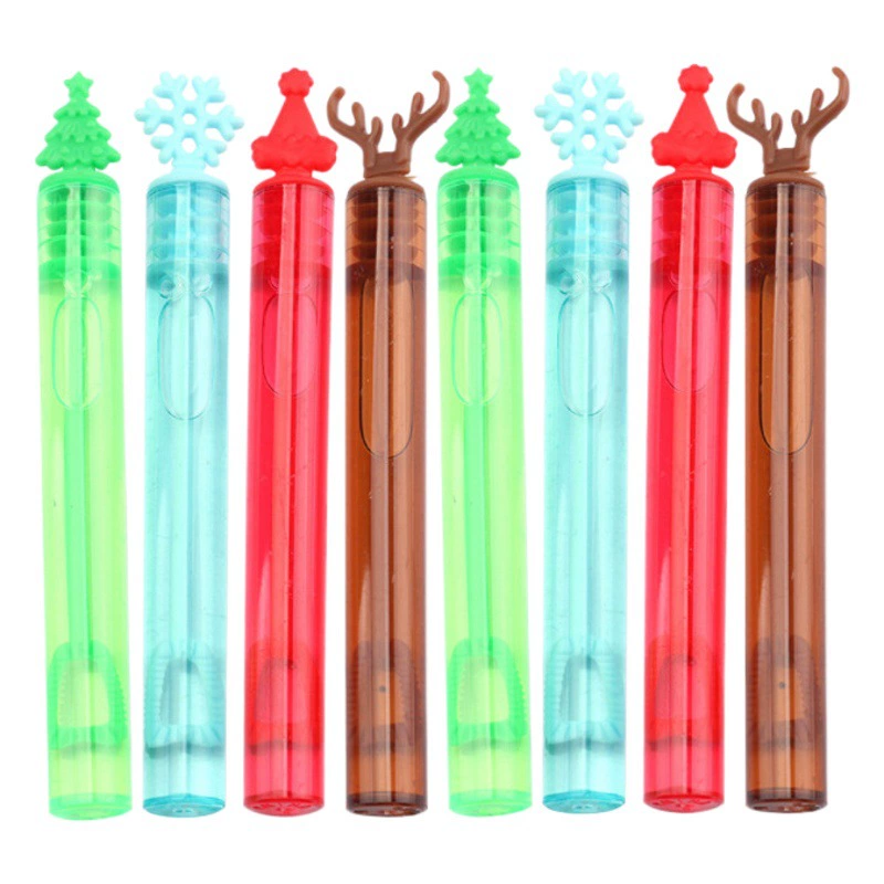 Tume предназначен для рождественских 10 мини-пробирки пустые пузырьковая палка праздничная игрушка оптом