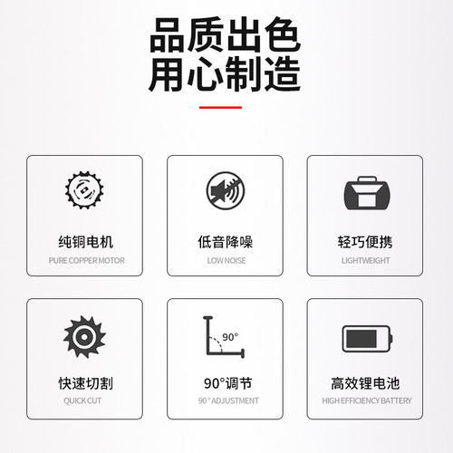 Lithium Battery Grass Trimmer Cordless Weed Eater New High Power Orchard Agricultural Small Home Use Wrench Grass Machine