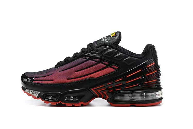 Кроссовки Putian Shoes 2102 Air Max Plus III мужские и женские, TN 3, двухцветная прострочка, воздушная амортизация для бега