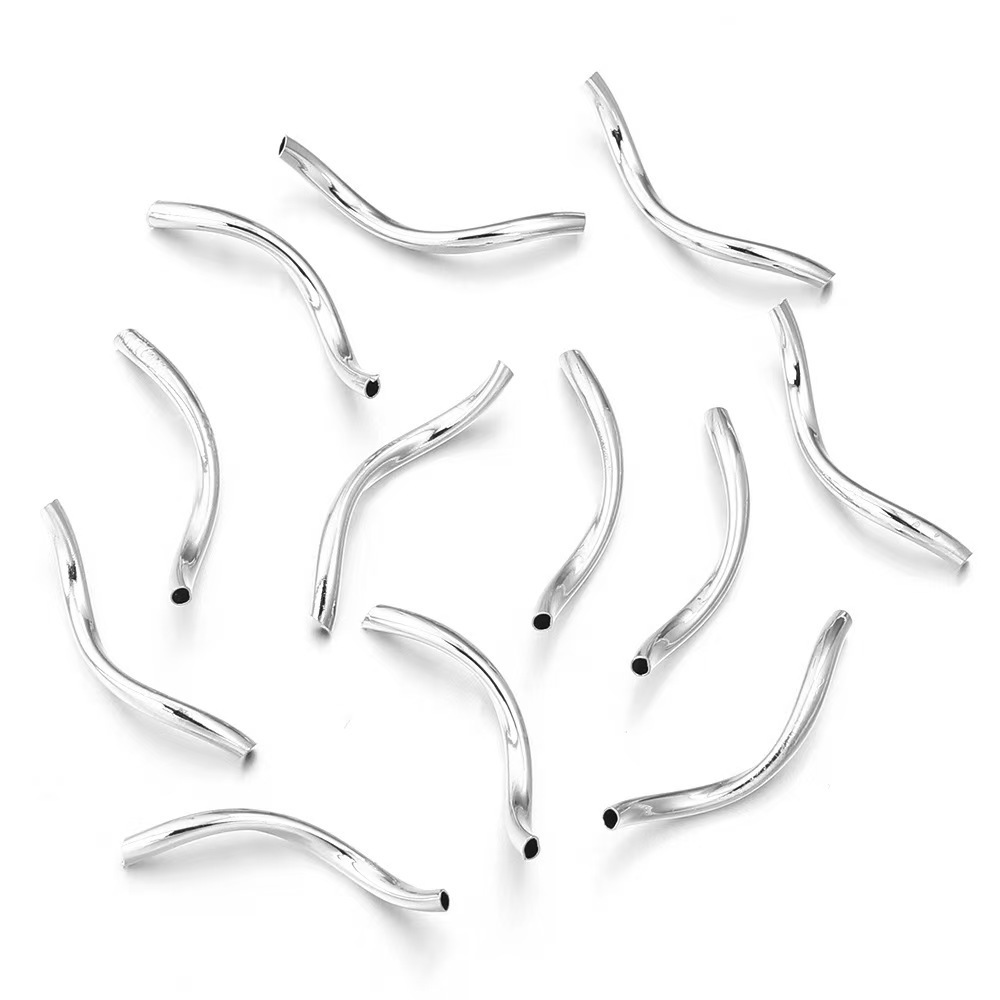 S-shaped tube white K