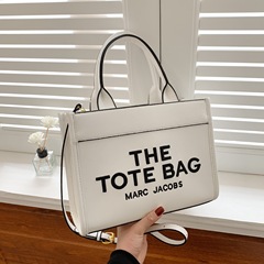 春夏季流行女包2024新款小眾字母單肩斜挎包大容量草編百搭托特包