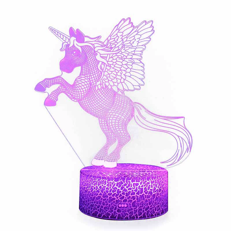 凯兴 LED touch night light, creative table lamp, (Cross-border trading), 3D, remote control, creative gift
