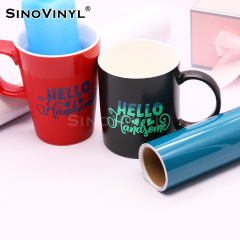 Xinlang Cold Color Change Advertising Engraving Film Cups Temperature Variable Car Decal Instant Sticker Gradient Color Change Advertising Material