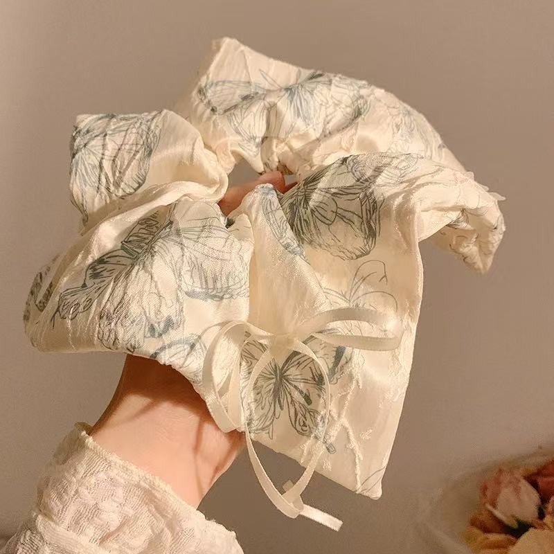 5679 스퀘어 스카프-맘보 그린나비 (22cm)