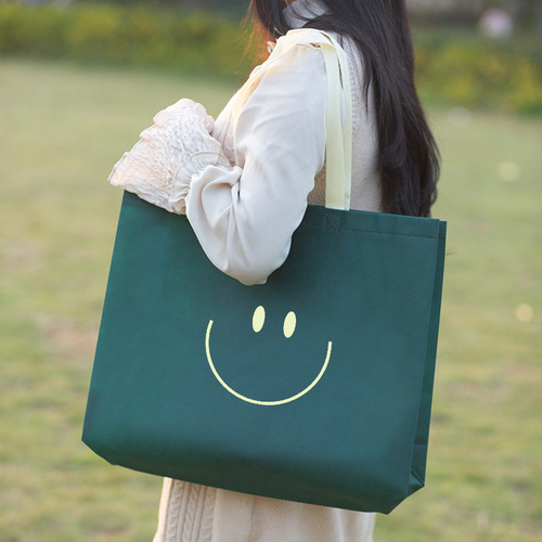 Thickened Internet celebrity three-dimensional non-woven bag women's clothing children's clothing clothing store handbag shopping mall shopping bag custom logo