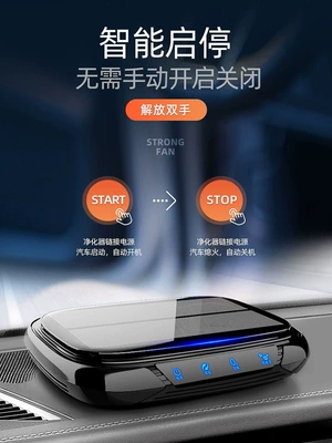 Suitable for Solar Car Air Purifier, Car Interior, New Car Odor Removal, Ozone Sterilization and Formaldehyde Removal Car