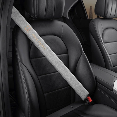 Seat belt shoulder pad, Shoulder Pads, Universal for All - px-lucky-bear-grey-30cm1-strip