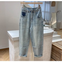 直播间实体店进货女装牛仔裤厂家一手货源万佳十三行杂款整款批发