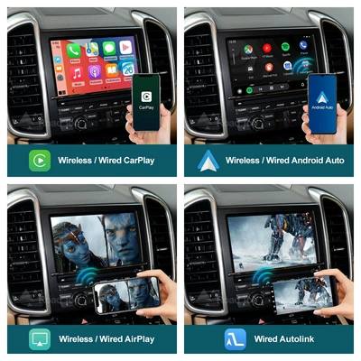Decoder, Simsiz CarPlay və Android Auto