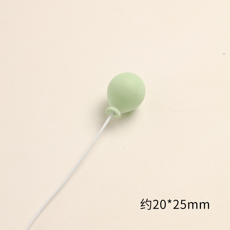 SKU-18-青色椭圆气球 一个