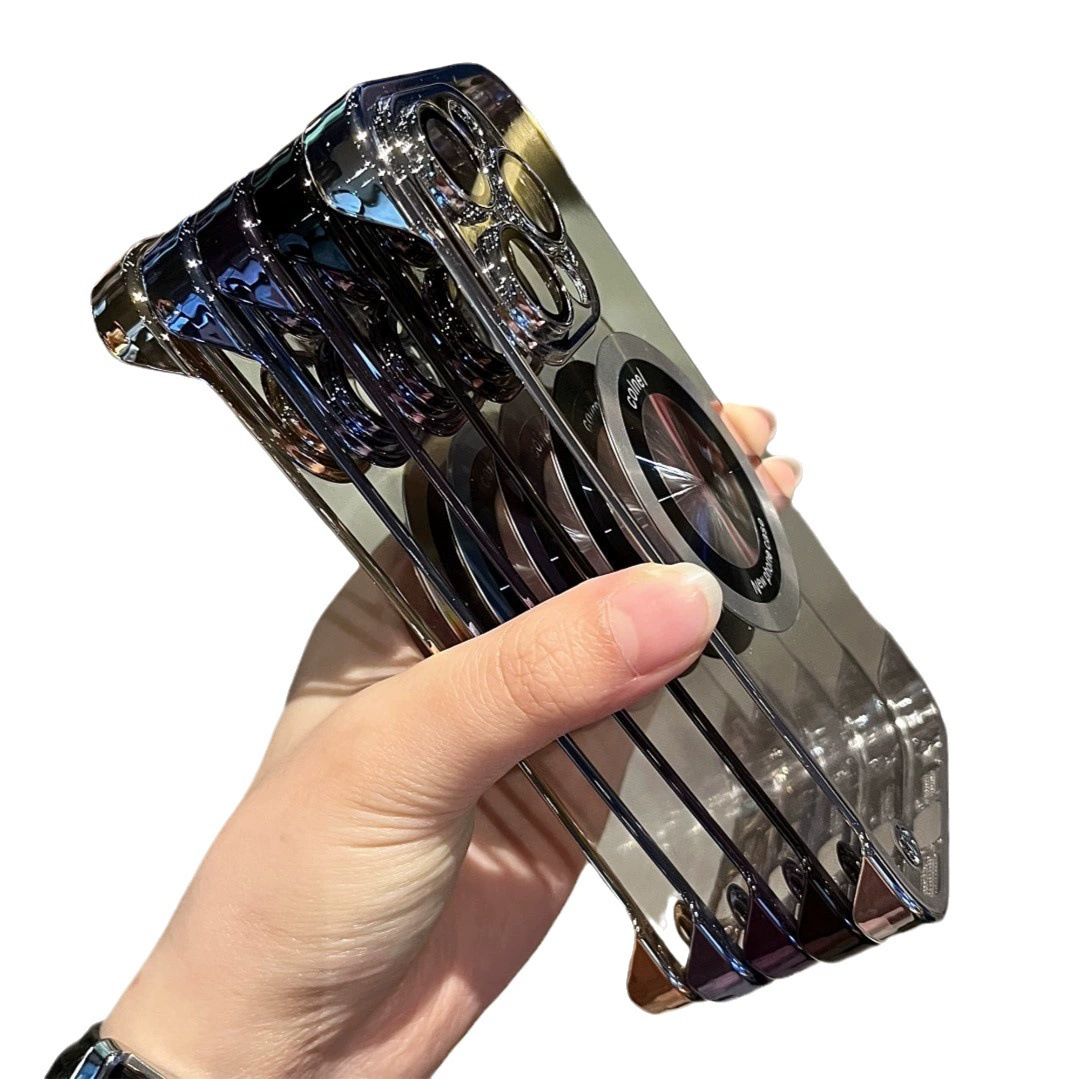 Увеличительное стекло, совместимый чехол для телефона, iPhone 16, беспроводной защитный чехол, 16ProMax