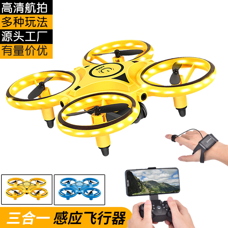 Aerial photograph Gesture Induction UAV intelligence Suspended UFO Shatterproof remote control helicopter Aerocraft wholesale