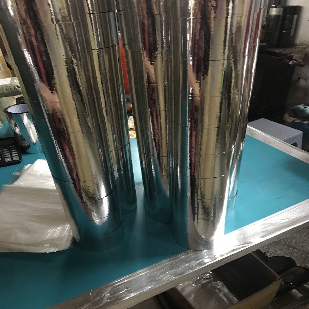 PAP胶带镀铝胶带铝胶带银色胶带太阳能胶带保温管胶带光银龙胶带