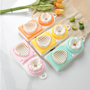 Multifunctional Egg Cutting Artifact Household Preserved Egg Cutting Two-In-One Cutter Preserved Egg Divider Slicing Egg Cutter