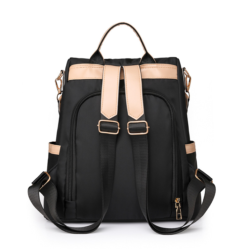 Sensación premium 2024 nuevas señoras mochila antirrobo moda doble cremallera ligera mochila de viaje multifuncional al por mayor