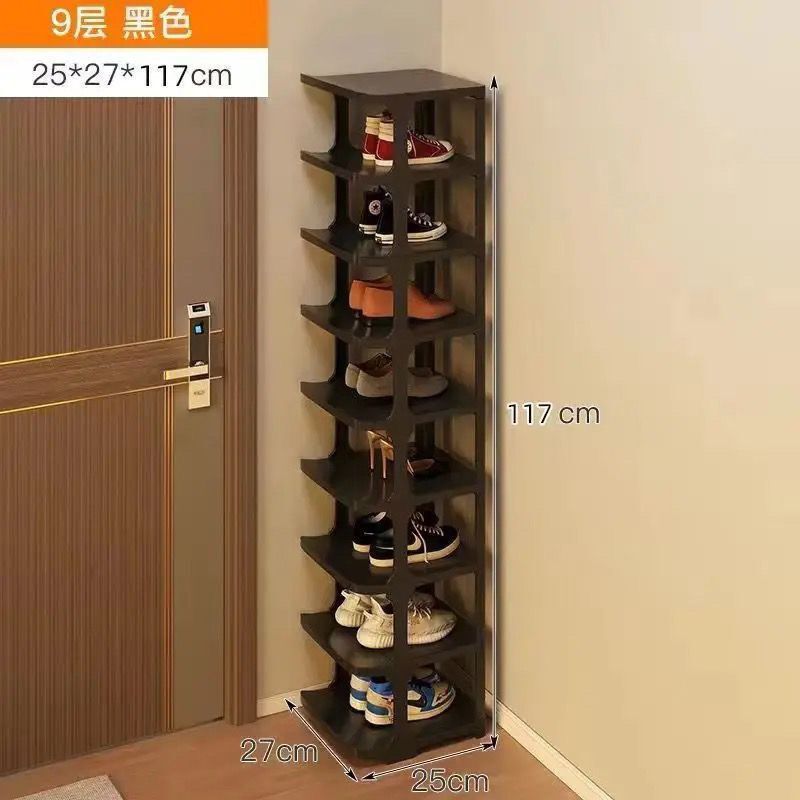 シューズラック シンプル玄関 多層靴収納 シューズラック レンタルルーム 小型簡易寮 シューズラック 縦型工場|undefined