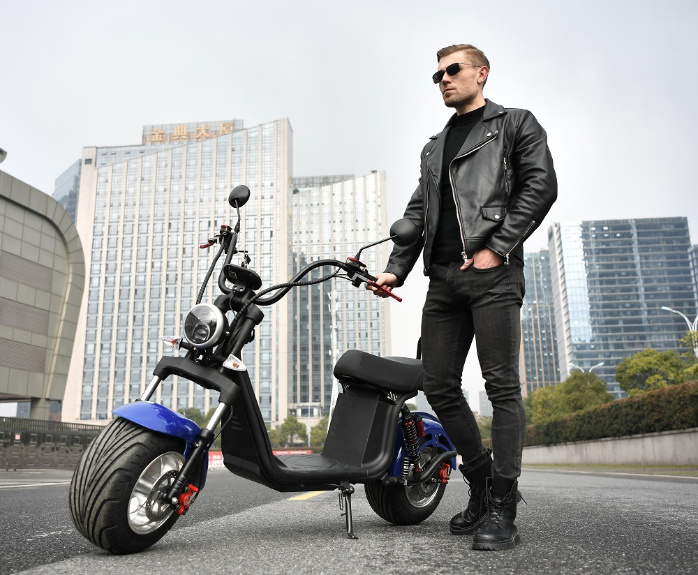 哈雷电动摩托车12寸小太子宽胎出口欧洲EEC认证外贸源头工厂批发