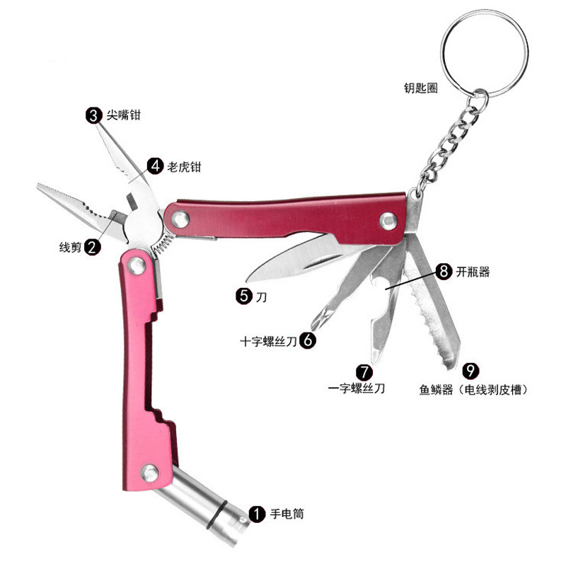 户外野外生存工具刀应急包组合多功能套装野外生存自救盒应急盒