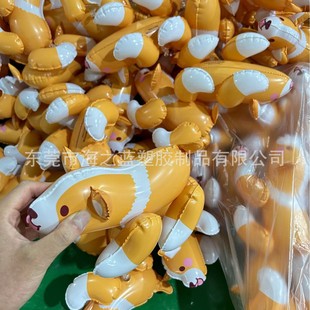 Factory Customized Pvc Small Gifts, Inflatable Puppy Toys, Sizes Available
