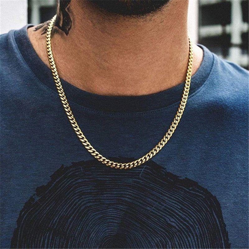 Hip-hop Geometric Titanium Steel Plating Unisex Necklace display picture 6