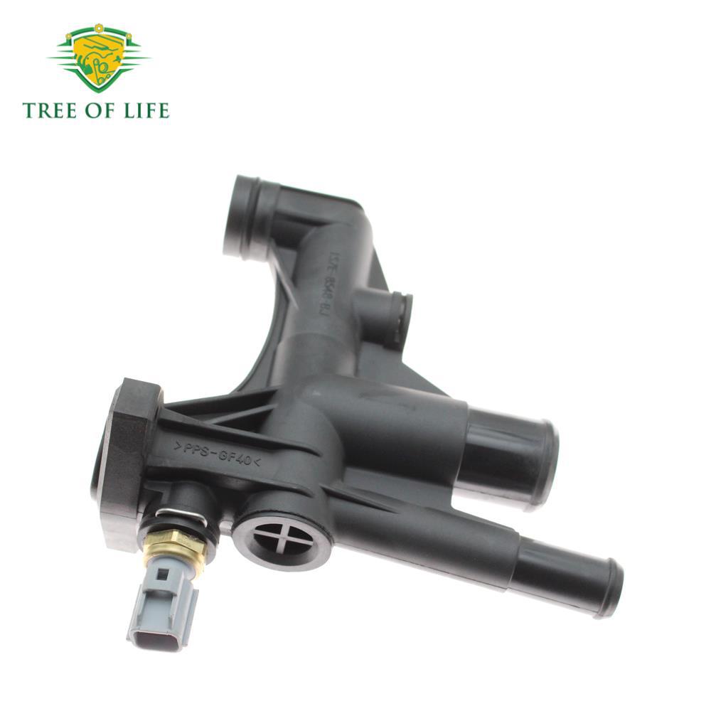 1S7E - 8548 - BJ para salida de agua de refrigeración de la carcasa del termostato del motor Ford Mondeo