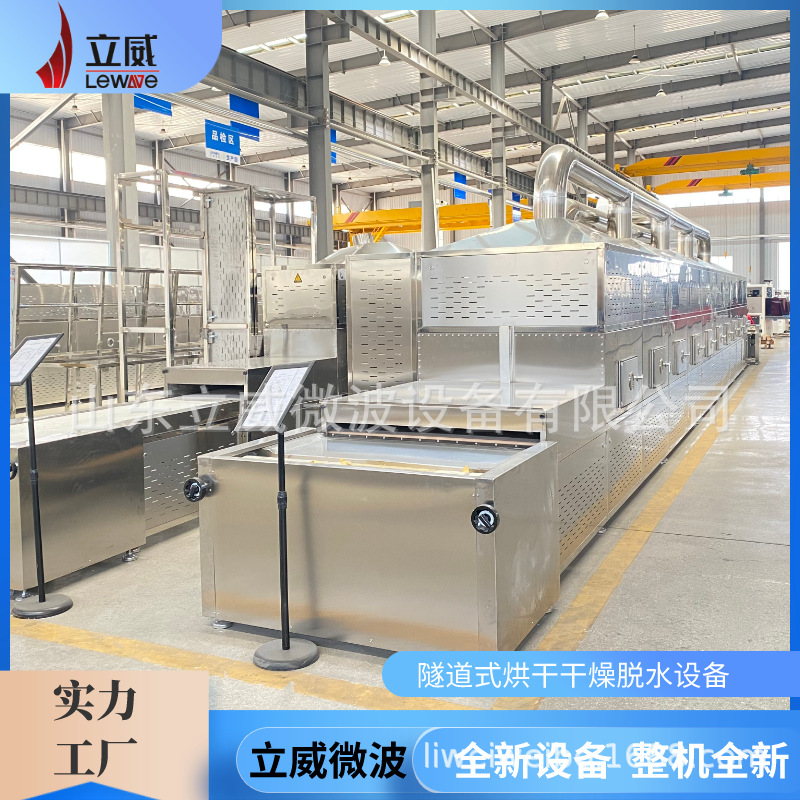 硫酸镁干燥设备 微波干燥原理 隧道式连续式细硫酸镁烘干机杀菌