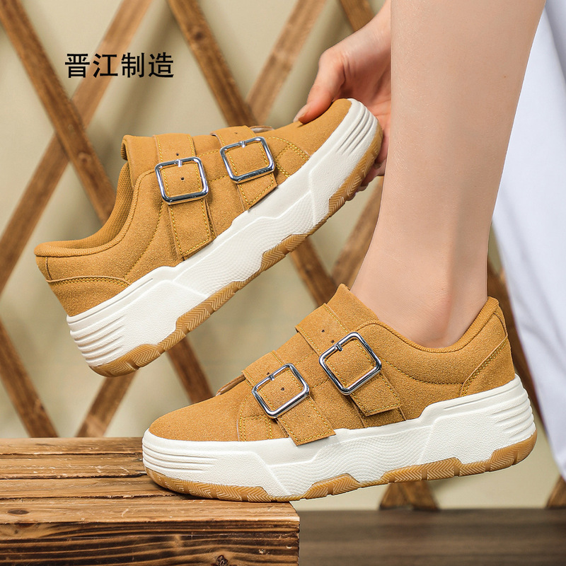 Jinjiang Cold-Adhesive Shoes, New Thick-Soled Women's Casual Shoes, Fashionable Versatile Retro Trendy Shoes, Breathable and Comfortable Walking Shoes Jinjiang Cold-Adhesive Shoes, New Thick-Soled Women's Casual Shoes, Fashionable Versatile Retro Trendy Shoes, Breathable and Comfortable Walking Shoes