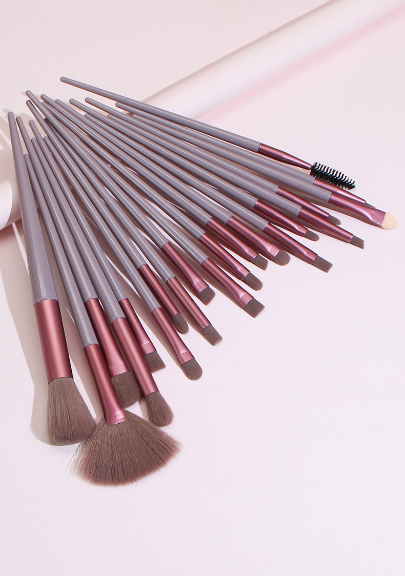 Makeup Brushes Makeup Tools Types Fashion Artificial Fiber Plastic Handgrip Makeup Brushes 20 Pieces