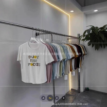 外贸装柜尾货库存女装1-5元工厂处理库存出口女装短袖t恤地摊批发