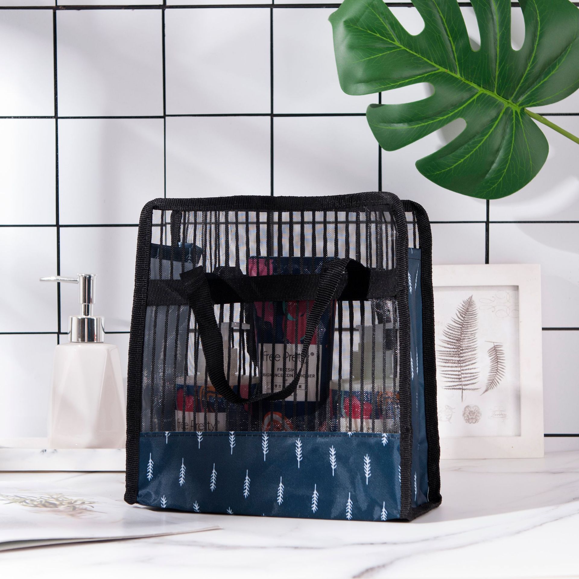 2021 nueva moda simple portátil de viaje de gran capacidad de lavado bolsa de almacenamiento de suministro directo de fábrica