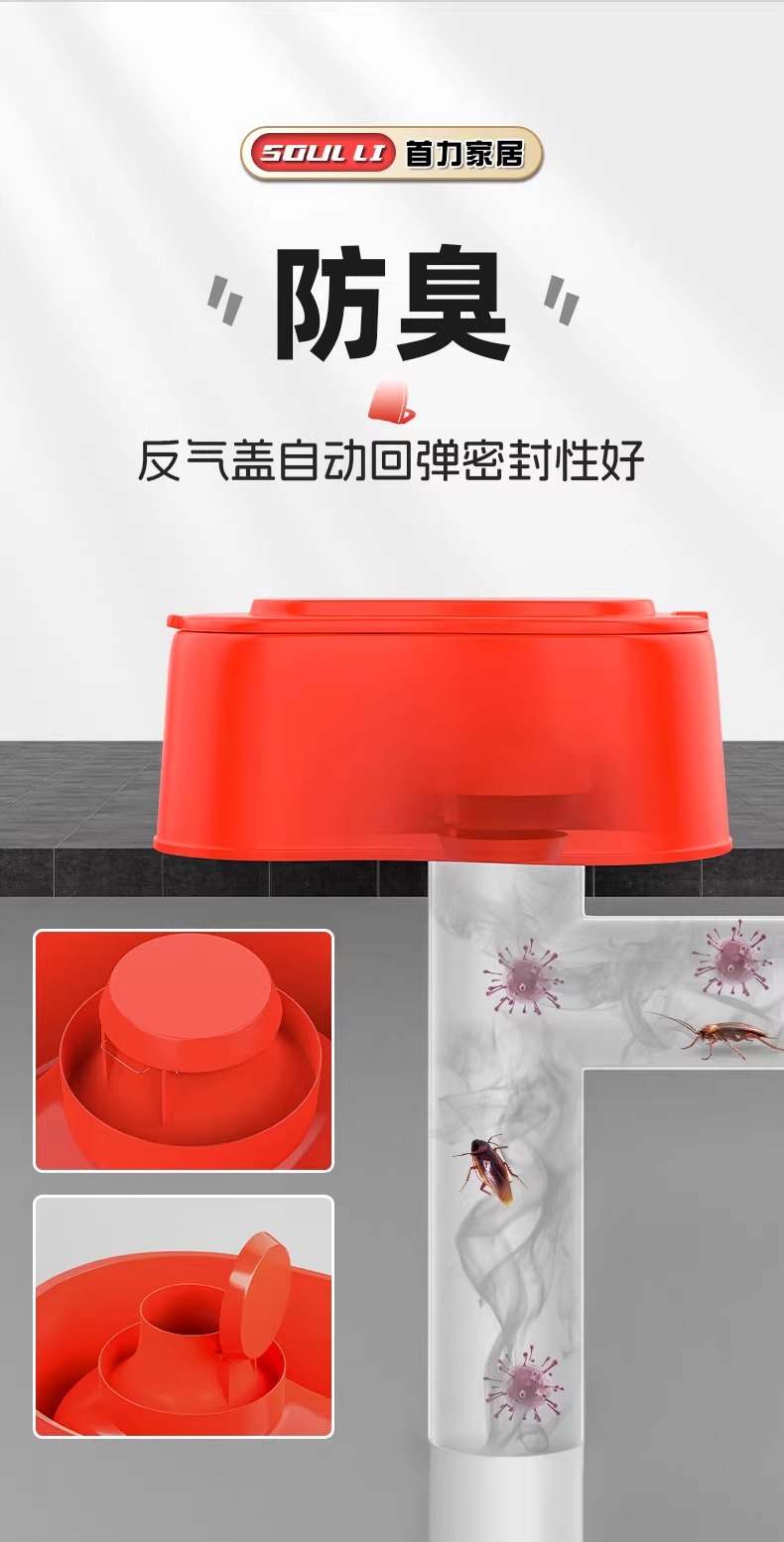 Simple toilet, temporary squat toilet, toilet for decoration, disposable anti-odor, special plastic toilet for construction sites Item Picture