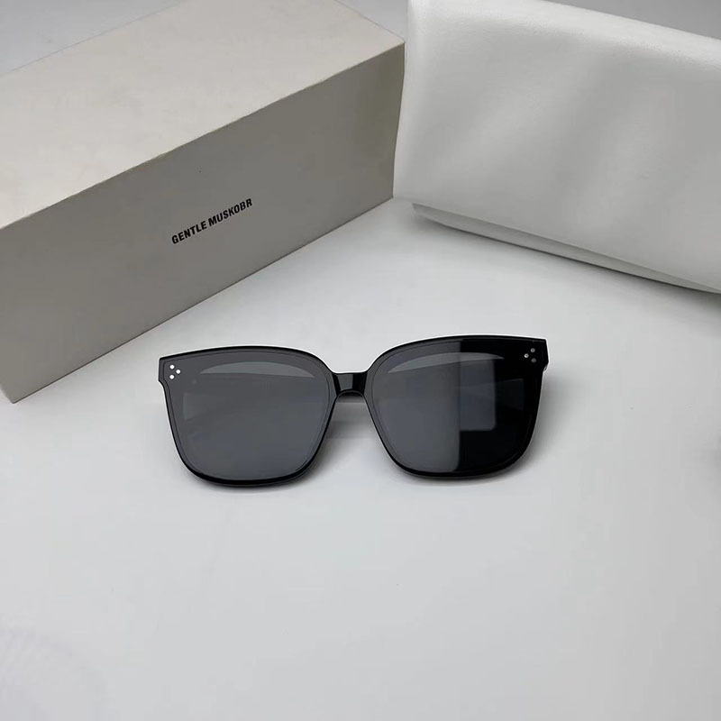 2024GM サングラス ダッド キャットアイ サングラス 女性用 大きな顔痩せ効果のある男性用 nab 抗紫外線メガネ インスタイル