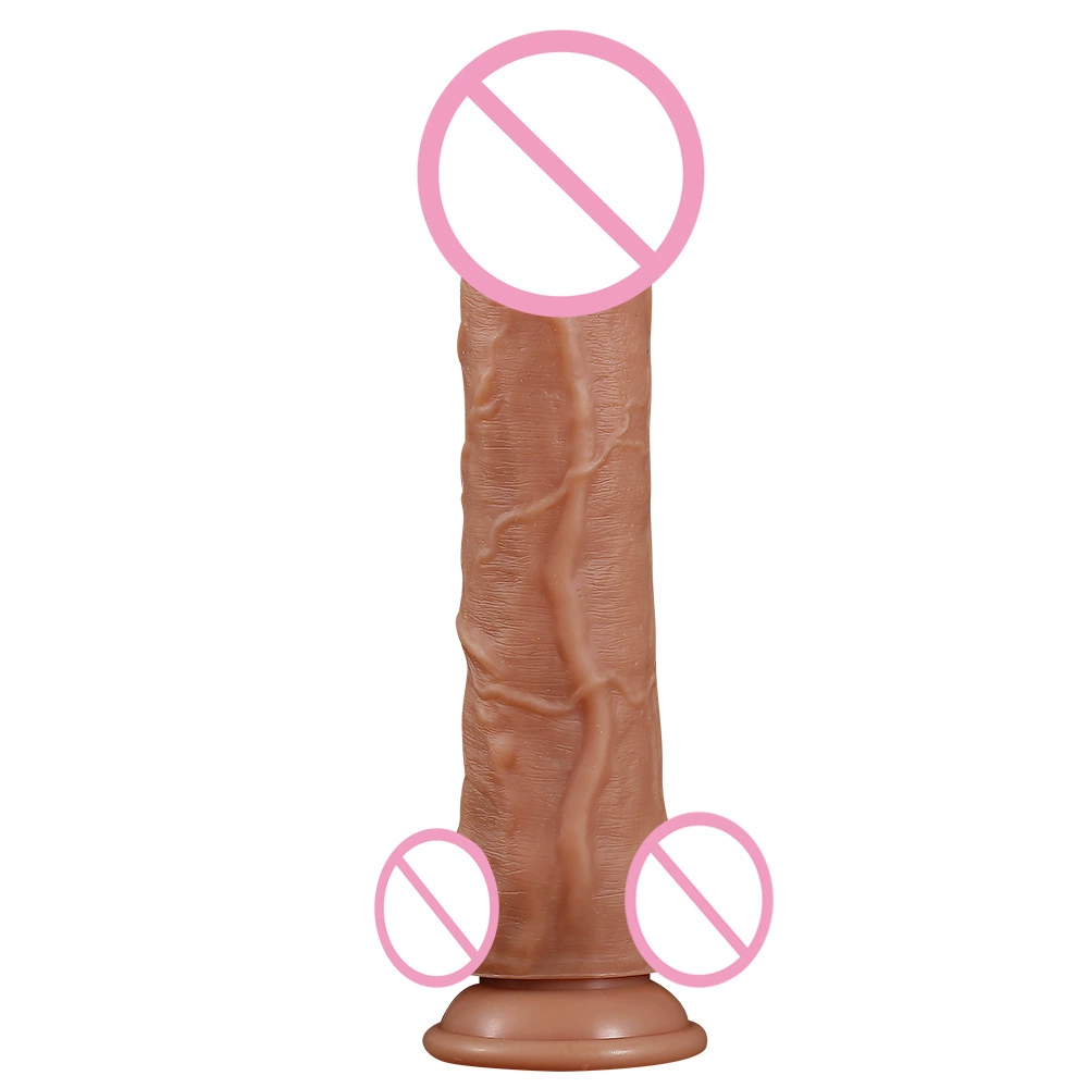 久夕 Двухслойный жидкок silicone большой фаллоim для взрослых игрушка для секса оптом