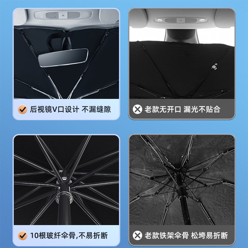 Car sunshade, window car interior car sunshade side window sun protection front windshield capsule light shield plate cover