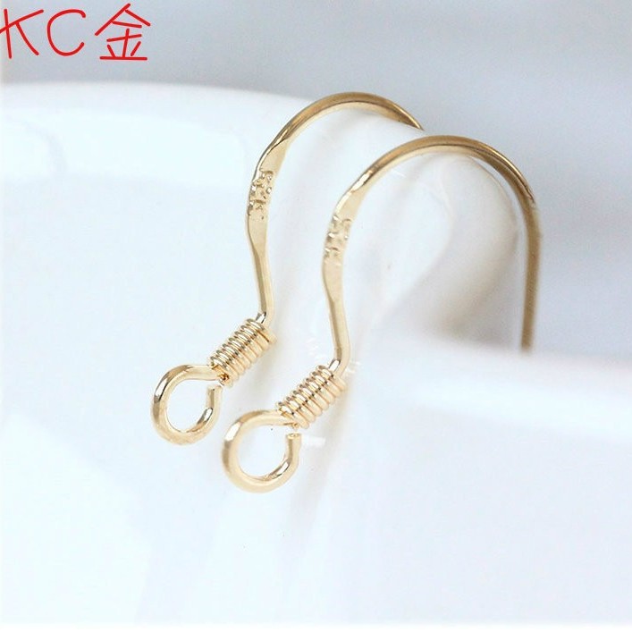 925 plata esterlina gancho de oreja personalizado pendientes antideslizantes gancho de oreja hebilla accesorios de joyería DIY accesorios de plata fábrica al por mayor