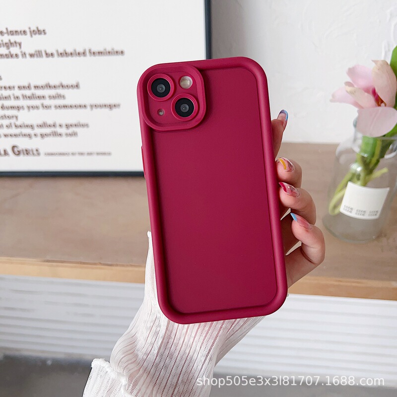 14promax階段カメラアップル16携帯ケースiphone15精穴全包純色ソフトケースを適用|undefined